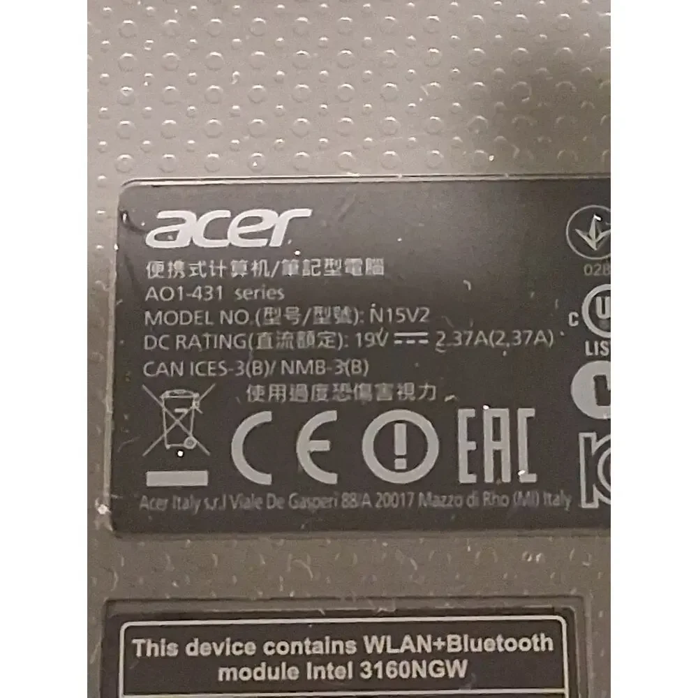 Acer title aspire